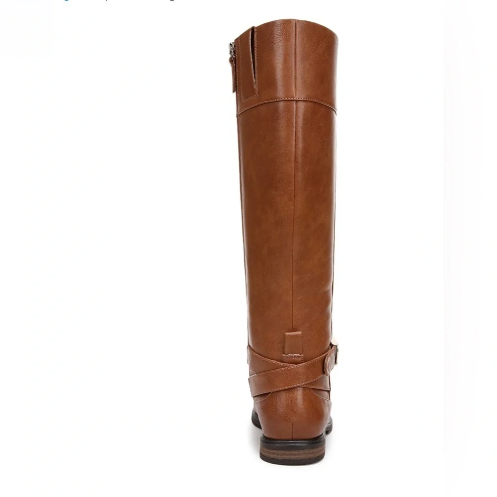 Dr. Scholl's Hello Rider Women's Boots Honey Faux Leather